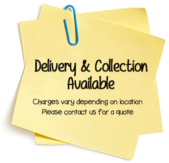 Delivery and Collection Available