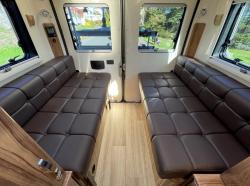 rear seating in the motorhome