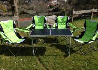 Picnic table and chairs hire