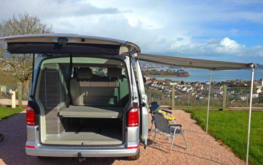 VW California T6 at Beverly Park