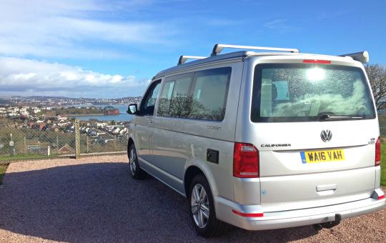 VW California T6 at Beverley Park Holidays