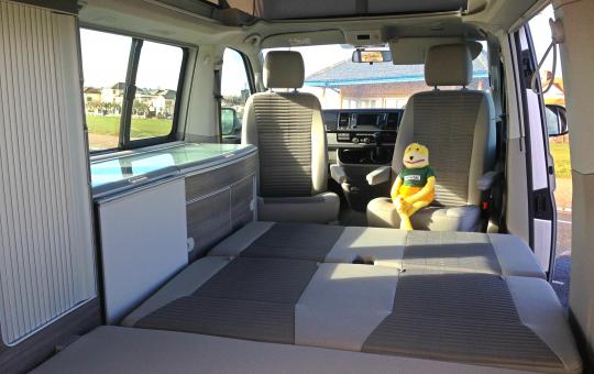capitain seats in a VW California T6