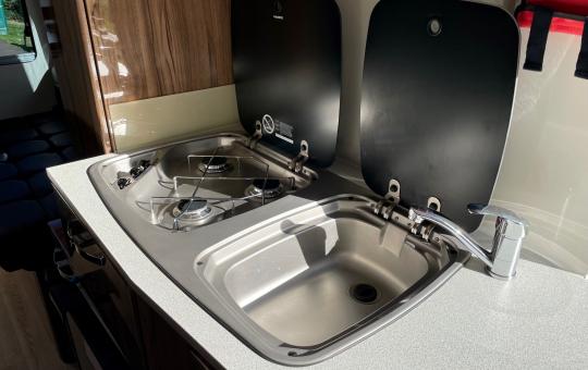 motorhome sink and hob